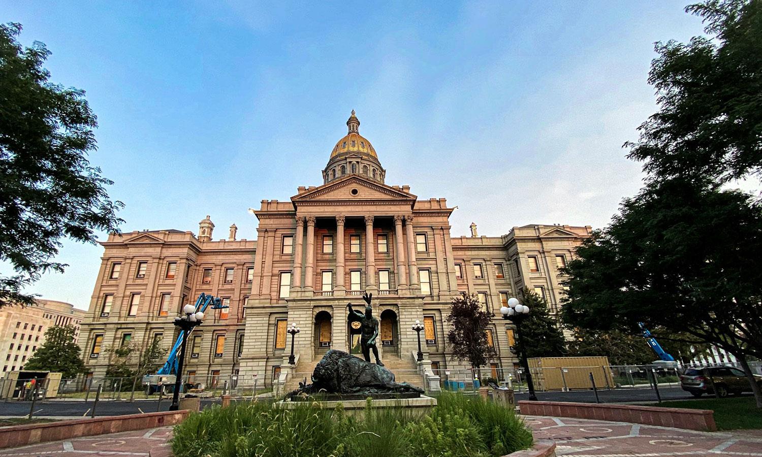 Colorado State Capitol building.