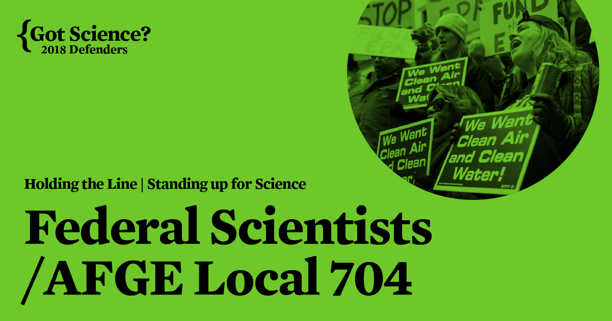 2018 UCS Science Defenders | Union of Concerned Scientists