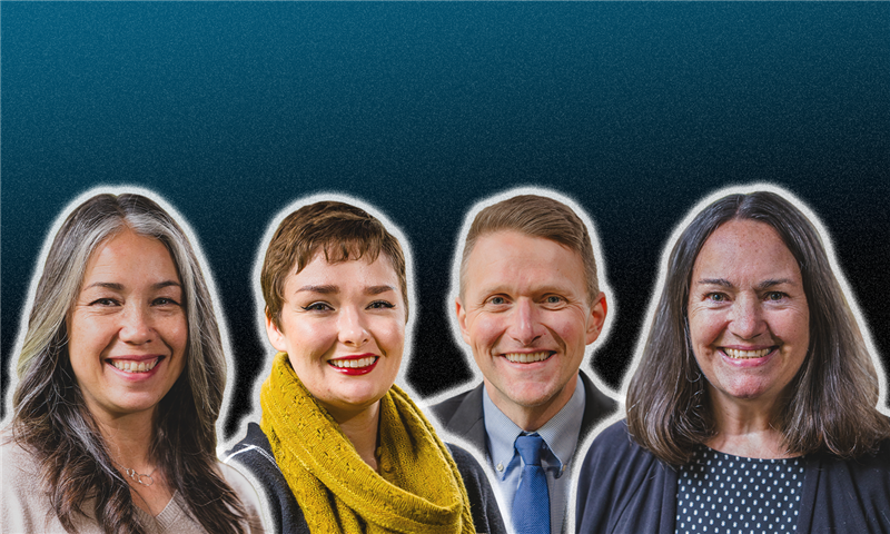 Members of the UCS planned giving team