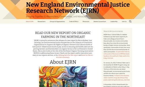 New England Environmental Justice Research Network