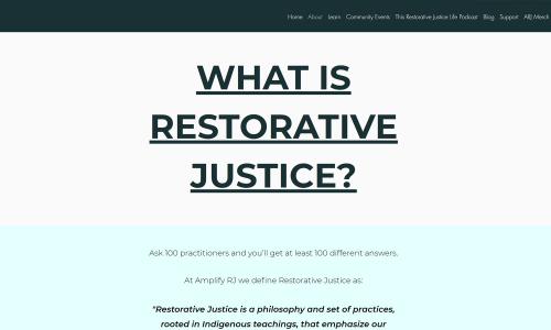 Restorative Justice Readings
