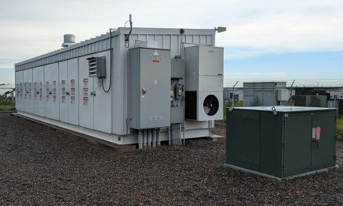 An energy storage battery.