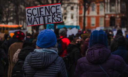 a science protest