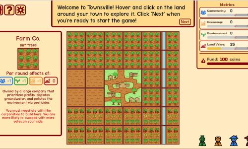 a screenshot of the common ground video game