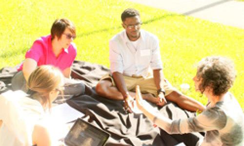 Discussion group at Minnesota local food policy forum